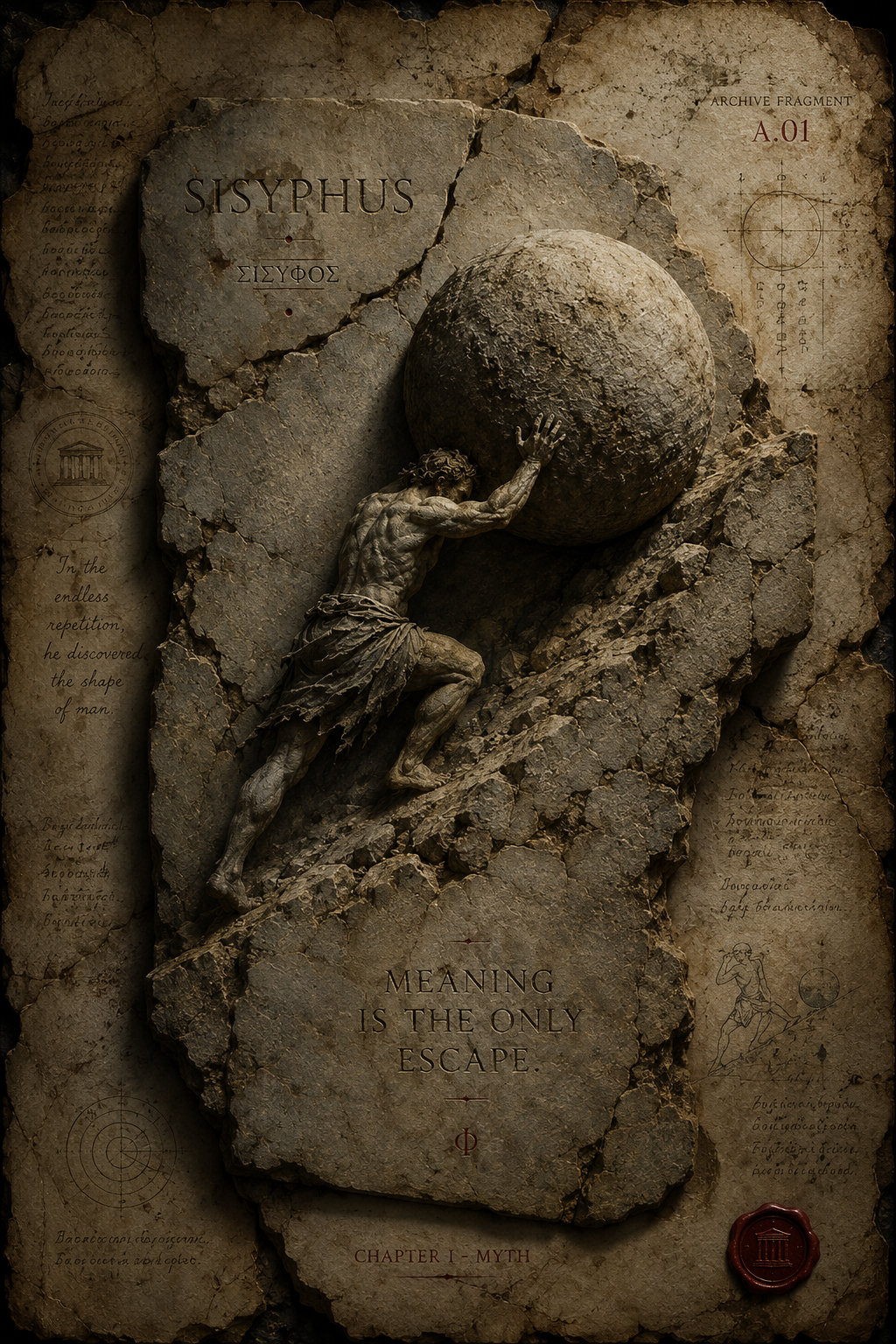 Echoes of Humanity, artwork 1 of 25. Some burdens repeat until meaning changes.